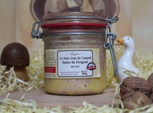 Lagreze Foie Gras - Le Foie Gras de Canard Entier du Périgord Mi-Cuit 12x300g