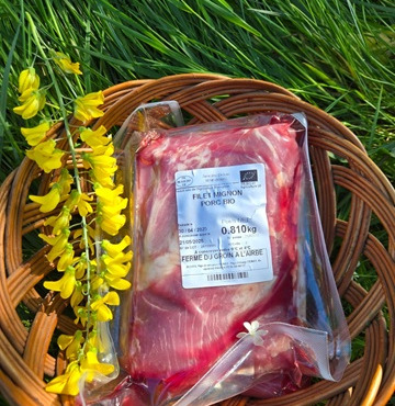 Ferme du Groin à L’Airbe - Filet mignon de porc plein air 1kg