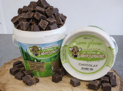 La Ferme de Labergement - Crème glacée 5 litres Chocolat