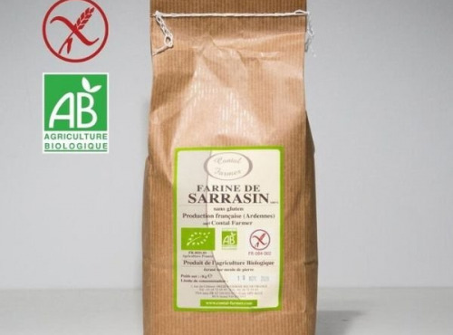 L'Atelier Contal - Paysan Meunier Biscuitier - Farine de Sarrasin Bio & Sans Gluten - 1kg