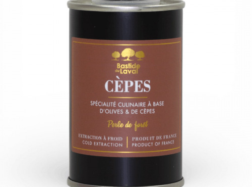 Moulin à huile Bastide du Laval - Huile D'olive Cèpes 15cl Bidon