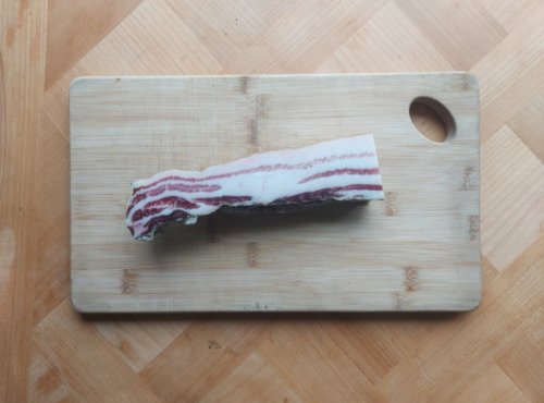 Le Clos des Papilles - Groin - Ventrèche tranchée de porc noir 200g