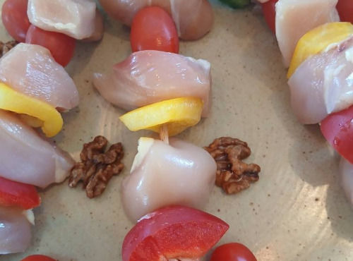 La Ferme de Sarlat - BROCHETTES DE POULET X 4 520g