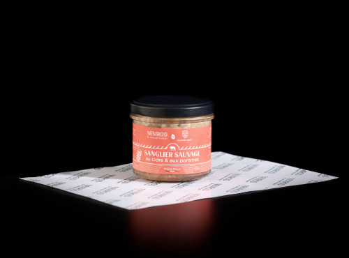 Nemrod - Terrine Sanglier Cidre et Pomme - 24x100g