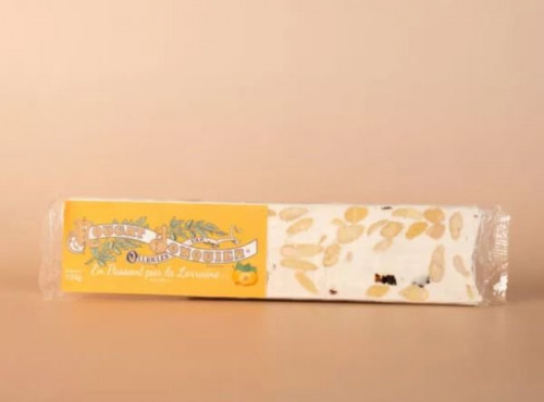 Maison Jonquier - Nougat blanc tendre à la Mirabelle - 100g - Artisanal