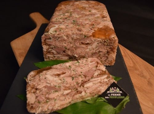 La Ferme des Peupliers - Pâté de tête maison 300g