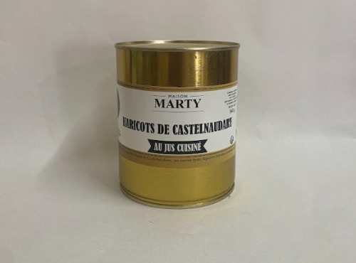 CHARCUTERIE MAISON MARTY - Haricots de Castelnaudary - au jus cuisiné