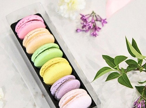 Invitation au Délice - Coffret de 06 Macarons Edition Printemps - SPÉCIAL PAQUES - Lot de 4