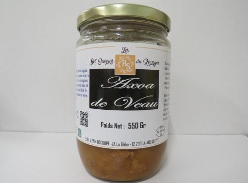 Les Bel' saveurs du Rouergue - AXOA DE VEAU 550Gr