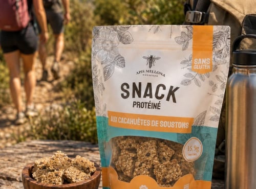 Apis Mellona - Snack protéiné aux cacahuètes de Souston
