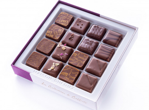 Maison Dufoux - Coffret chocolat 1 niveau: Le tout lait