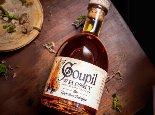 Alcools Vivant - Whisky GOUPIL Single Malt Bio 70cl