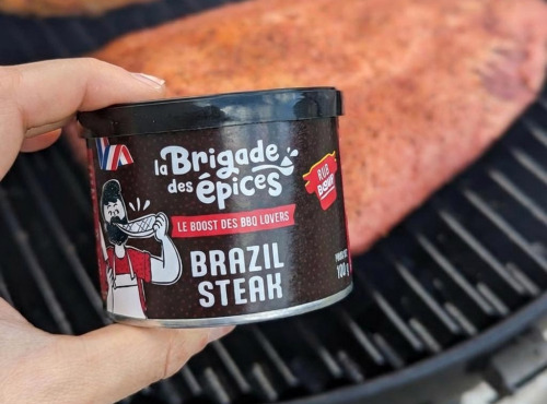 La Brigade des Epices - RUB Brazil Steak - Assaisonnement pour le Boeuf - 100g