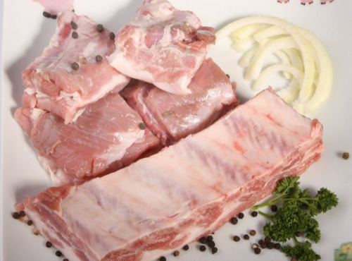 La Ferme du Louvier - Travers de porc 500g