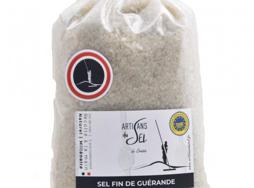 Artisans du Sel - Sel fin de Guérande Artisanal – Sachet 500g | Artisans du Sel