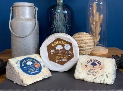 Ferme de La Tremblaye - Plateau l'Amateur de Chèvre : Bleu, Bleu Cendré et Jouvenceau