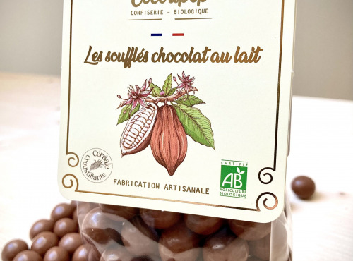 Cocoripop - soufflés chocolat au lait 100g x 8