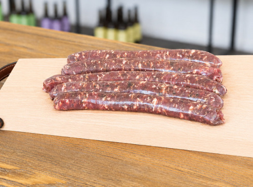 L'Atelier du Loup - SAUCISSE DE SANGLIER AUX CEPES	80GR