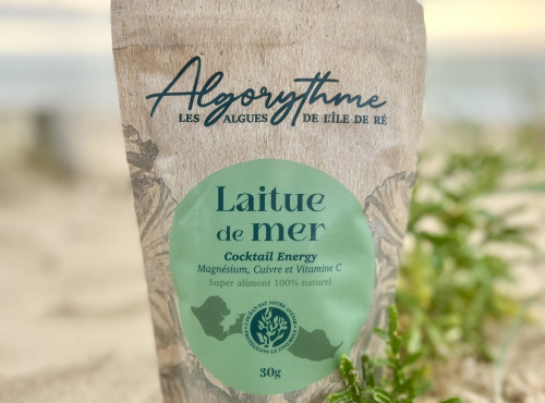 Les Algues de l'Île de Ré - Laitue de Mer 30g - Algues bio d’exception d’exception déshydratées