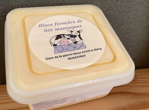 L'Auvergnat - Glace fleur de lait 1L