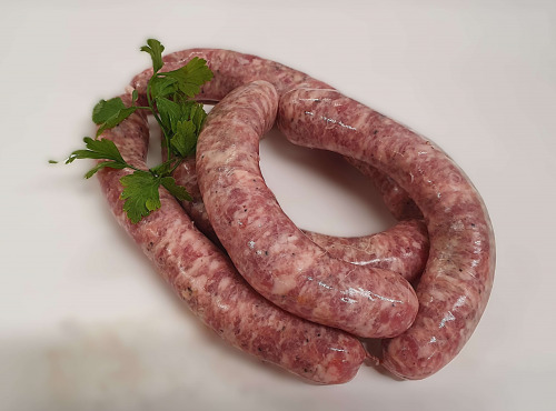 Ferme de la Paumerais - CHIPOLATAS AUX HERBES - 500 Gr