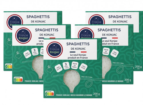 France-Konjac - Spaghettis de konjac-lot de 30