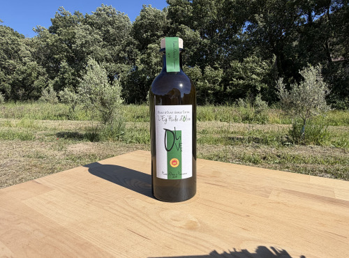Le Moulin à Olives d’Éguilles - Huile d'Olive Fruité Vert -AOP Provence - Bouteille 750 mL
