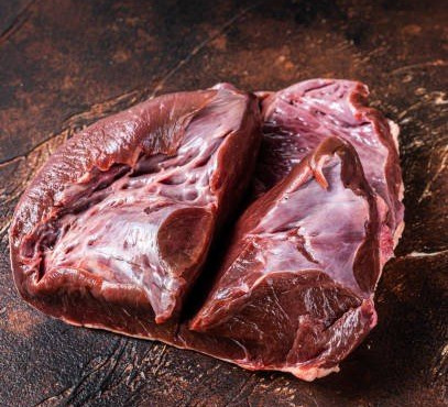 La Ferme de Franck et Blandine - Demi Cœur de Veau de Lait bio. Env. 200g