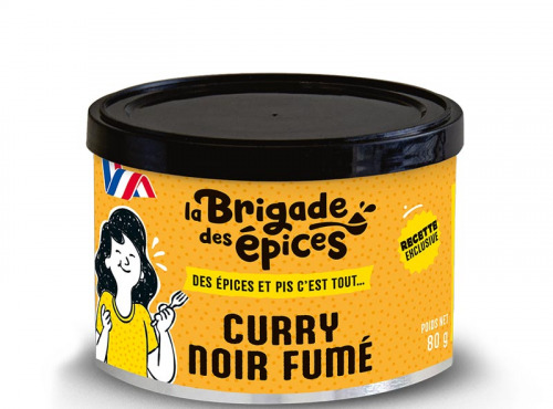 La Brigade des Epices - Curry Noir Fumé - Exclusivité - 80g