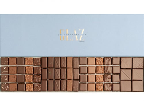 Glaz la chocolaterie de la presqu’île - Coffret "Belle-ile" assortiment ganaches et pralinés