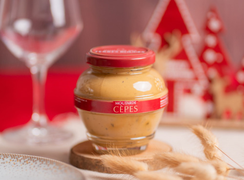 Domaine des Terres Rouges - Moutarde aux Cèpes 200 g