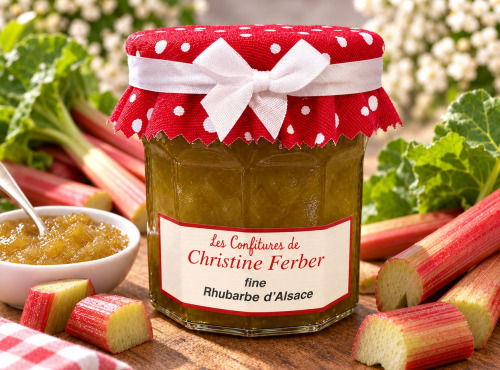 Maison Schmid - Confitures Extra de Christine Ferber - Rhubarbe d'Alsace