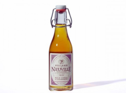 Huilerie de Neuville - Huile Vierge de Cacahuète 25cl