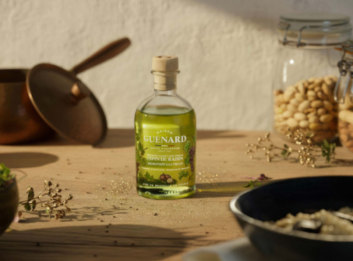 Huilerie Maison Guénard - Huile de Pépin de Raisin Arôme Truffe 24cL