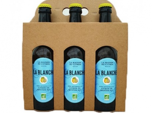 Maison Gannac - Pack de 3 Bières Blanches au Citron de Menton