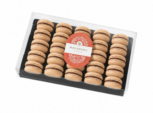 Invitation au Délice - Coffret Mono-parfum - 25 Macarons Café