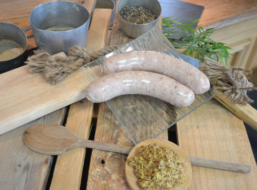 Terre de Gallie - Saucisses de faisan à la moutarde X 8 unités