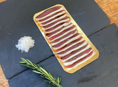 Elevage Les Blancs de l'Ouest - Magret de canard séché nature - tranché - 50g