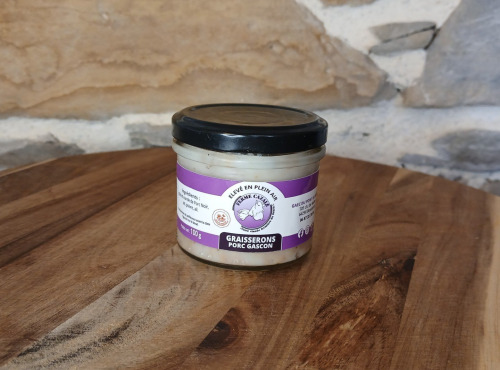 Ferme Cazalé - Graisserons de porc Noir Gascon 100g
