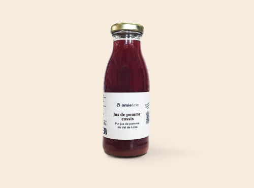 Omie - Jus de pomme cassis - 25 cl