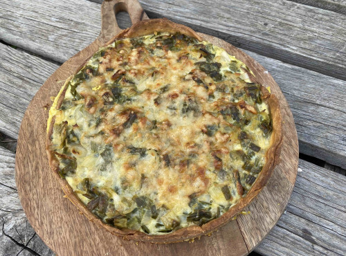 Ferme Sinsac - Tartes aux oignons frais du jardin lot de 5 (4 personnes 21 cm)