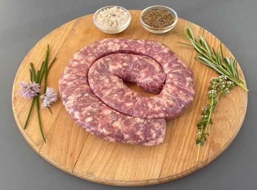 Mas de Monille - Saucisse 2000g - Porc noir gascon