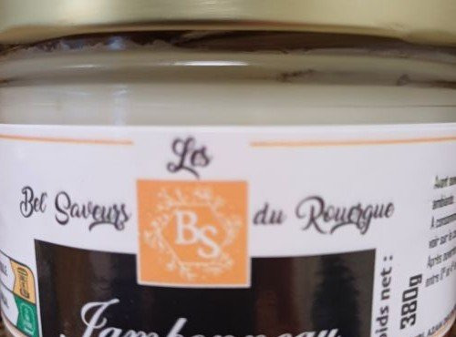 Les Bel' saveurs du Rouergue - JAMBONNEAU 380 GR