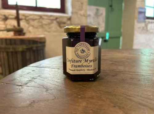 Myrtilles du Trimoulet - Confiture de Myrtilles & Framboises - 200g