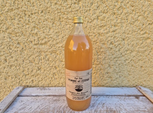 Vergers des brunots - Jus pommes coings 1l