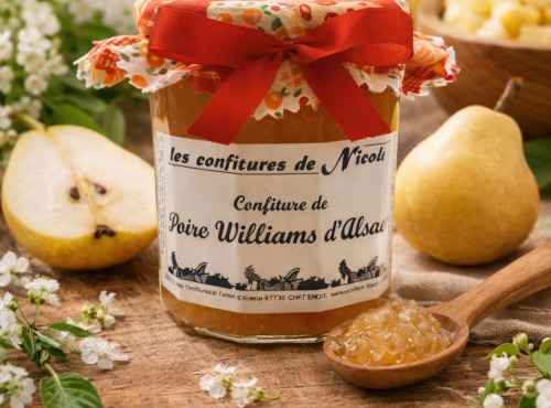 Maison Schmid - Confiture Poire Williams - Les Confitures de Nicole