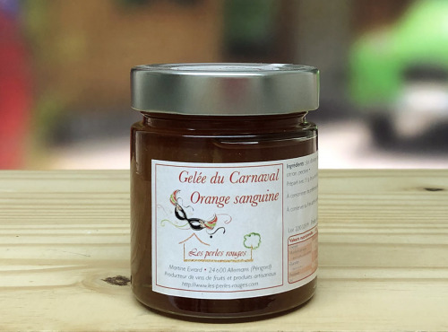 Les Perles Rouges - Série Spéciale, gelée Extra Du Carnaval (orange Sanguine)