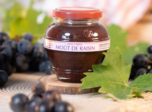 Domaine des Terres Rouges - Moutarde au Moût de raisin 200 g