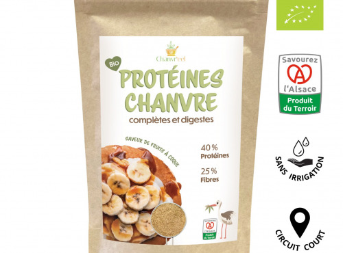 Adal Terra - Protéines (40%) Chanvre Bio Alsace | Riche en fibres