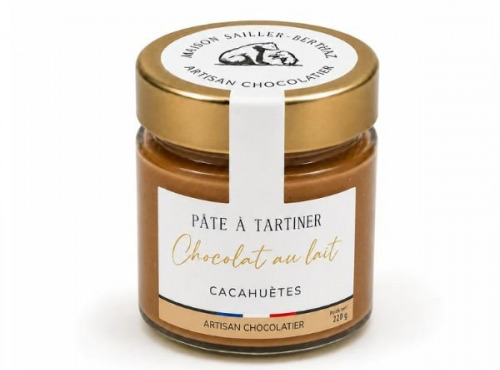 Maison Sailler Berthaz - Pâte à tartiner chocolat lait & cacahuètes